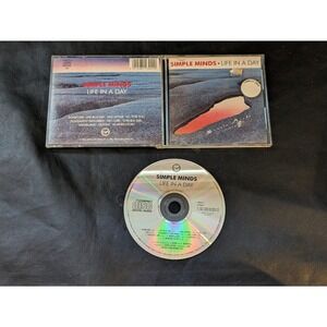 Simple Minds Life In A Day CD 1986 Virgin VMCD 6 New Wave Post-Punk Album